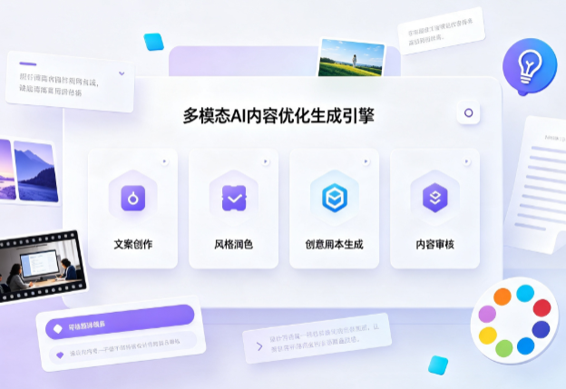 桥东区AI智能内容优化创新 多模态生成技术丰富数字内容创作生态